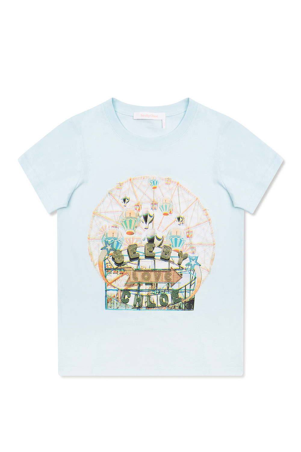 Printed T - shirt See By Chloé - GenesinlifeShops Italy - Pre